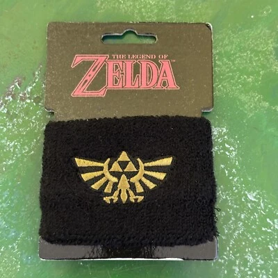 The Legend of Zelda Wristband Sweatband Bioworld Nintendo 2015 Promo Swag Nerd - Image 1 of 2