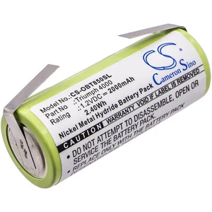 Batería para Cepillo de Dientes Oral-B Triumph 4000 3745 3761 3762 CS-OBT850SL 2000mAh - Imagen 1 de 5