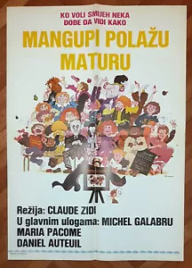 Die Unterbegabten - Les Sous-doué (1980) französischer Film - Poster jugoslawische Ausgabe - Bild 1 von 2