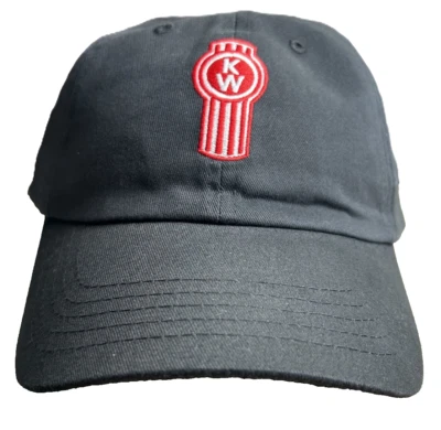 Kenworth Motors грузовик основной крышка черный бейсбольная шляпа с логотипом красный жук новый без ярлыка - Изображение 1 из 4