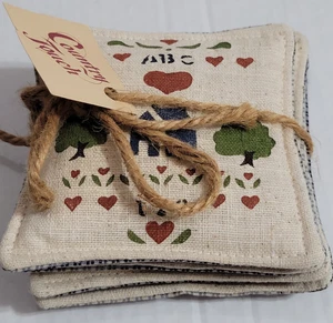 New/Not Used/Cloth Spiced Mug/Coasters-Country Touch-Country Décor' - Picture 1 of 8
