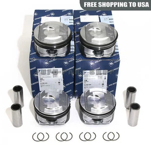 OEM STD Pistons & Rings Kit Fit For Buick Regal Cadillac ATS XT5 Chevrolet 2.0T - Picture 1 of 6