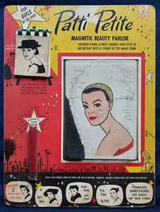 Patti Petite Magnetic Beauty Parlor Toy Includes Magnetic Comb Vintage - Picture 1 of 16