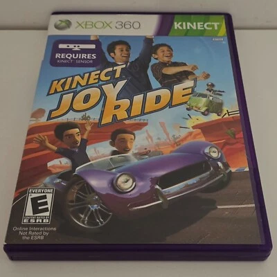 Kinect Joy Ride (Microsoft Xbox 360, 2010) CIB Complete with Manual - Image 1 of 4