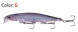 Fishing lures Crank Fresh and Saltwater! Triple treble hooks!(CB01-Silver) - Picture 1 of 6