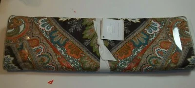 Pottery Barn Warm Anton Paisley Table Runner Warm Multi 18 x 108" #1548 - Image 1 of 2