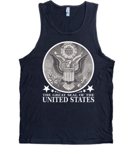 The Great Seal of the United States Heraldry Men's Tank Top - Picture 1 of 1