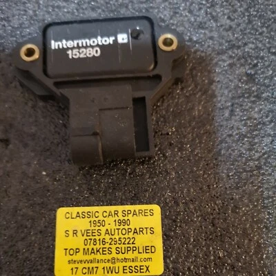 IGNITION MODULE.....FIAT UNO & TIPO/ LANCIA (INTERMOTOR 15280) - Image 1 of 2