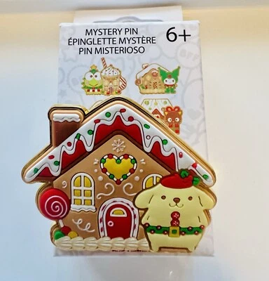 Loungefly Pin - Pompompurin Hello Kitty and Friends Lebkuchenhaus Blindbox - Bild 1 von 4