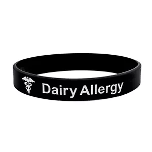 Dairy Allergie Medizinisches Armband Zu Milch Käse Butter Laktose - Bild 1 von 9