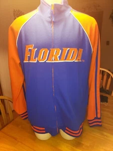Giacca University of Florida Gators cotone poliestere zip con tasche UF nuova senza etichette - Foto 1 di 7
