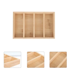 Holz Sonnenbrillen Box Stirnband Tablett Holz Besteck Organizer - Bild 1 von 12