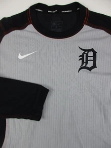 Mens Large Detroit Tigers Nike Engineered fitted shirt team issued 2020 - Picture 1 of 8
