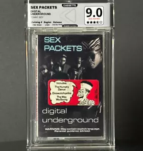 DIGITAL UNDERGROUND Sex Packets 1990 GRADED U.S. SEALED CASSETTE W/HYPE - Picture 1 of 7