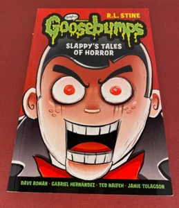 R. L. Stine ☆ Goosebumps GRAPHIX ☆ Slappy's Tales of Horror - Graphic Novel Book - Imagen 1 de 5