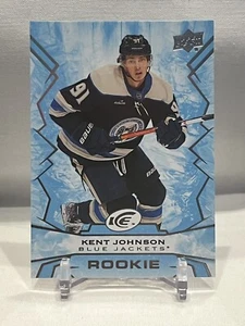 2022-23 Upper Deck Ice Blue Rookie #141 Kent Johnson Rookie RC - Picture 1 of 2