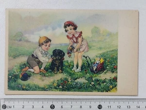 I121524 Cartolina illustrata - Bambini - Picture 1 of 4