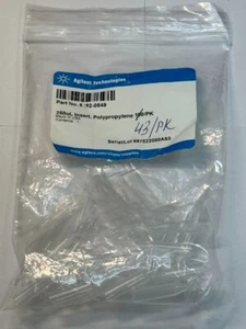 Agilent 5182-0549 250 uL Insert Polypropylene 43/PK - Picture 1 of 4