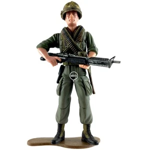 1:18 21st Century Toys Ultimate Soldier Vietnam War US Army M60 Machine Gunner - Picture 1 of 7