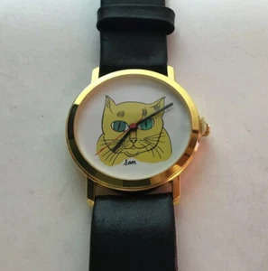 Vintage ACME Studio ANDY WARHOL “Cat" Limited Edition Quartz Wrist Watch - Picture 1 of 2