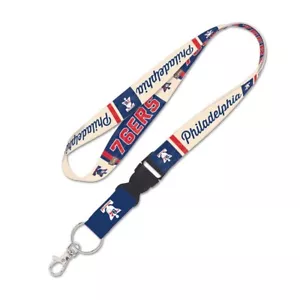 FILADELFIA 76ERS CORDINO LEGNO DURO FIBBIA STACCABILE NUOVO WINCRAFT ๐ - Foto 1 di 1