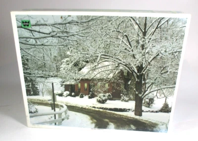 Jigsaw Puzzle 1200 Pcs Vintage Whitman 4259-26 Hadlyme, Connecticut UNOPENED NIB - Image 1 of 4