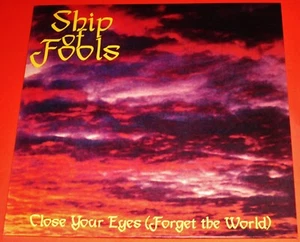 Ship Of Fools: Close Your Eyes - Forget The World LP Black Vinyl Record 2019 NEW - Imagen 1 de 2