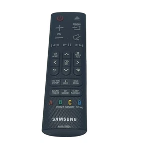 CONTROL REMOTO BARRA DE SONIDO ORIGINAL SAMSUNG AH59-02630A GENUINO HTH6500WM - Imagen 1 de 4