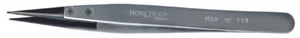 HOROTEC 12.713 WATCHMAKERS TWEEZERS WITH BLACK CARBON FIBRE HARD TIPS - Picture 1 of 3