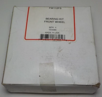 FW112FS FRONT WHEEL BEARING KIT  HV SUPER HV MV SUPER MV MVD 06 0DS6 W6 WD6 #142 - Image 1 of 4