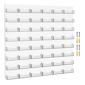 Visitenkarte Geschenkkartenhalter 48 Taschen Organizer Rack Klar Wandhalterung Display - Bild 1 von 8
