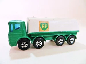 MATCHBOX SUPERFAST 32 "LEYLAND BP TANKER" GRÜN/WEISS. ENGLAND. GUT. ORIGINAL. - Bild 1 von 6