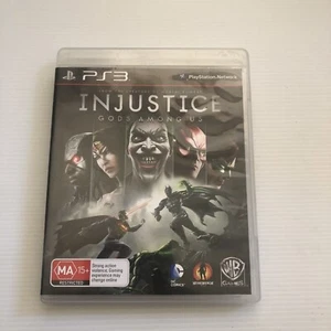 Injustice Gods Among Us PS3 Euc - Picture 1 of 2