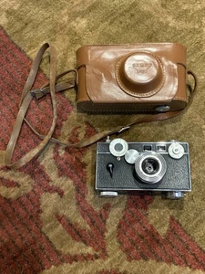 F 3.5 50mm ARGUS Coated CINTAR C3 BRICK RANGEFINDER CAMERA LEATHER CASE USA - Bild 1 von 11