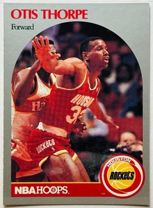 1990-91 NBA Hoops - Otis Thorpe #129 - Houston Rockets - Bild 1 von 2