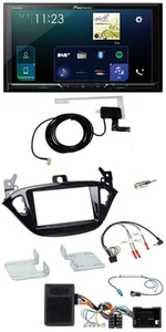 Pioneer 2DIN DAB USB Lenkrad Bluetooth Autoradio für Opel Adam ab 2013 Corsa E - Bild 1 von 12