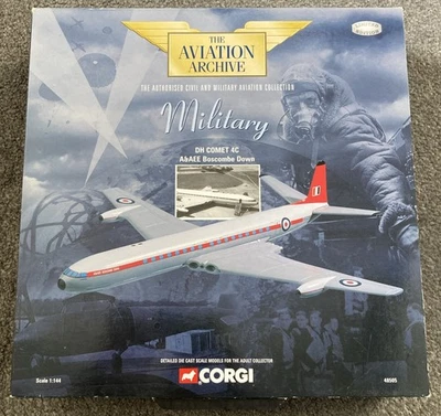 Corgi Archivo de Aviación Militar DH COMET 4C A&AEE Boscombe Down 48505 1:144 Foto 1 de 4