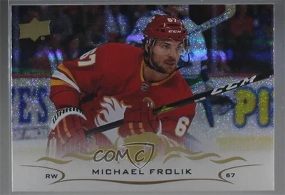 2018-19 Upper Deck Speckled Rainbow Foil Michael Frolik #276 - Image 1 of 2
