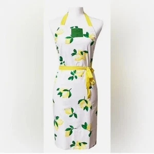 Kate Spade Apron make a lemonade  100% Cotton Colorful Spring Summer Cooking NWT - Picture 1 of 7
