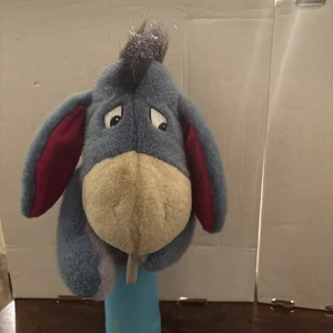 10 Zoll Disney Eeyore Golf Kopfbedeckung Plüsch 4 Flaggen Stock Winnie Pooh Vintage 90er - Bild 1 von 10