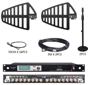 2X8ch Antenna distribution  With display spectrum for wireless microphone （set) - Picture 1 of 7