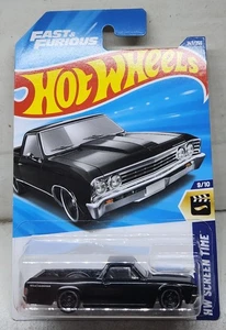 Hot Wheels Chevrolet El Camino # 9/10 Fast & Furious HW Screen Time/Malaysia - Picture 1 of 3