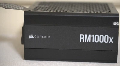 CORSAIR RMx Series RM1000x ATX Power Supply - Fully Modular - ATX 3.1 - PCIe 5.1 - Image 1 of 4