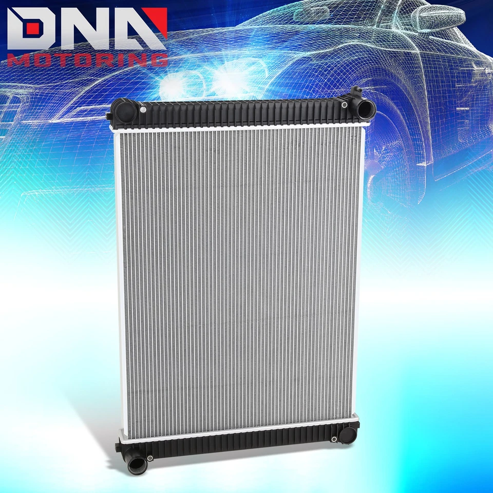 适用于 2004 - 2008 纯银卡车 L7500 L8500 LT7500 LT8500 铝 2 路散热器 — 第 1/4 张图片