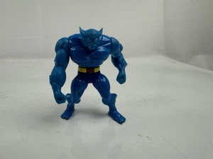 Beast X-Men Heavy Metal Marvel Poseable Die-Cast Toy Biz 3” Figure Gloss Finish - Picture 1 of 8