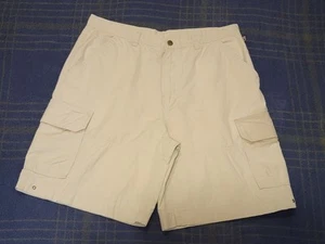 Alpine Design Men's Ivory Hiking Shorts Size 36 - Inseam 10" - Picture 1 of 4