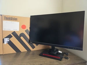 Lenovo ThinkVision S24e-20 23.8" FHD(1920x1080)  Monitor Working - Picture 1 of 9