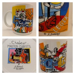 Tazza Fernando Léger Purism Le Cirque Chaleur Master Cubists D Tane Taiwan - Foto 1 di 12