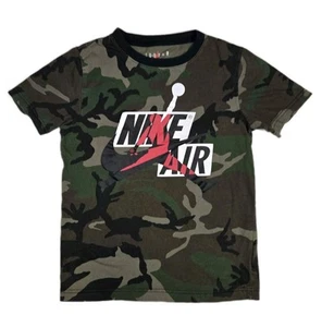 Nike Air Jordan Camouflage Short Sleeve T Shirt Boys Medium 10 12 Yrs - Picture 1 of 5