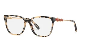 Chopard VCH361S 0D7B TARTARUGA BIANCO/NERO 55/16/145 Women's Eyewear Frame - Picture 1 of 1